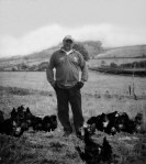 2010 farm with 1930 landscape and&nbsp;chickens